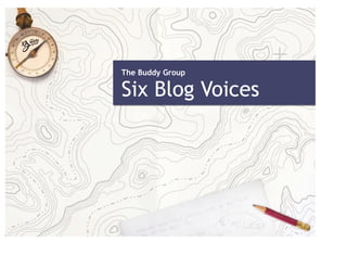 Choosing the Right Voice for Your Company-Product Blog by Bryan Boettger - pcSC Session 4
