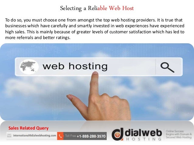 Choosing the Top Web Hosting Services