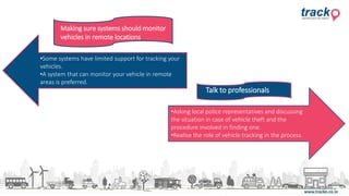 Choosing vehicle tracking system | PPTX