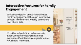 CHOOSING WHITEBOARD PAINT OVER CHALKBOARD PAINT TO TRANSFORM KITCHENS AND FAMILY SPACES