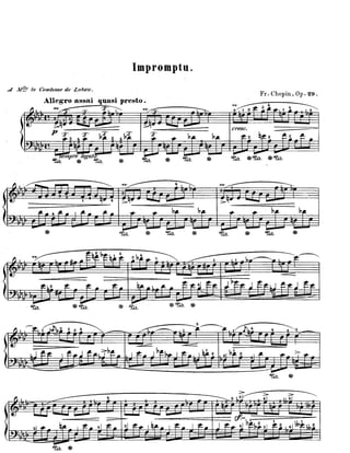 Chopin interrompu opus 29