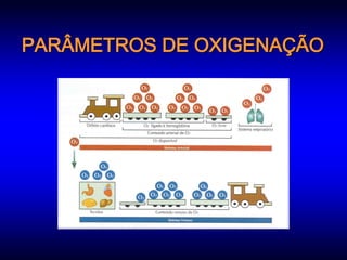 PARÂMETROS DE OXIGENAÇÃO
 