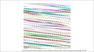 Ricardo Bustamante Bozzo, Anafilaxia y shock anafiláctico, Revista Chilena (2021), Sociedad de anestesiología de Chile
 