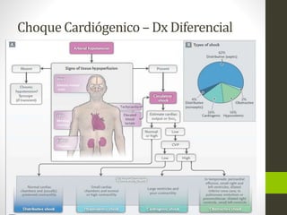 Choque Cardiógenico –Dx Diferencial 
 