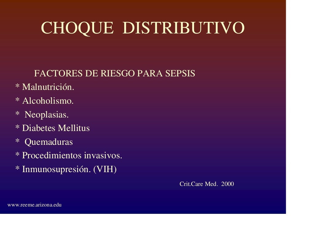 Choque distributivo