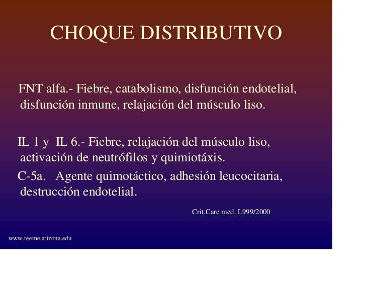 Choque distributivo