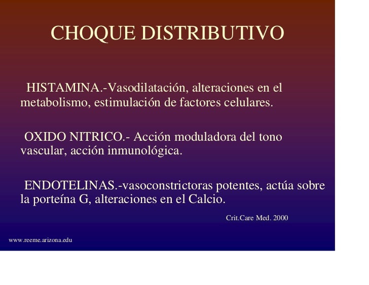 Choque distributivo