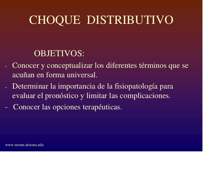 Choque distributivo