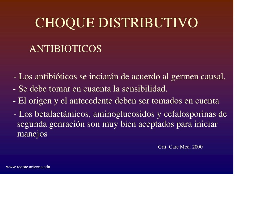 Choque distributivo