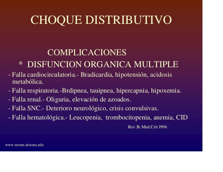Choque distributivo