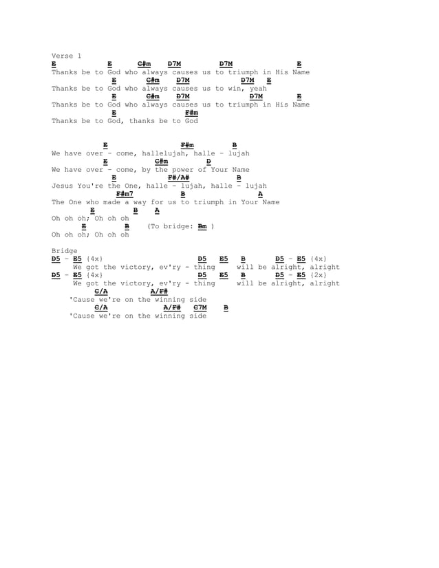 Chord lagu rohani | PDF