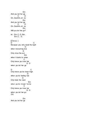 passenger let her go lyrics passenger let her go lyrics