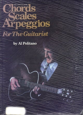 Curso de guitarra Chords scales arpeggios for the guitarist