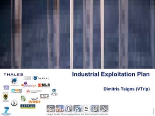 Dimitris Tsigos (VTrip) Industrial Exploitation Plan 