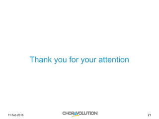 11 Feb 2016 21
Thank you for your attention
 