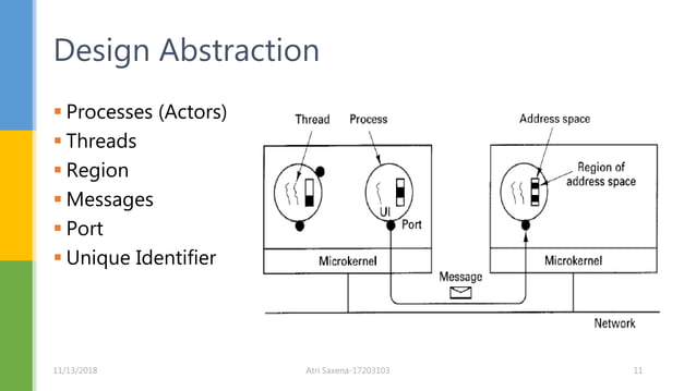 Chorus - Distributed Operating System [ case study ] | PPTX