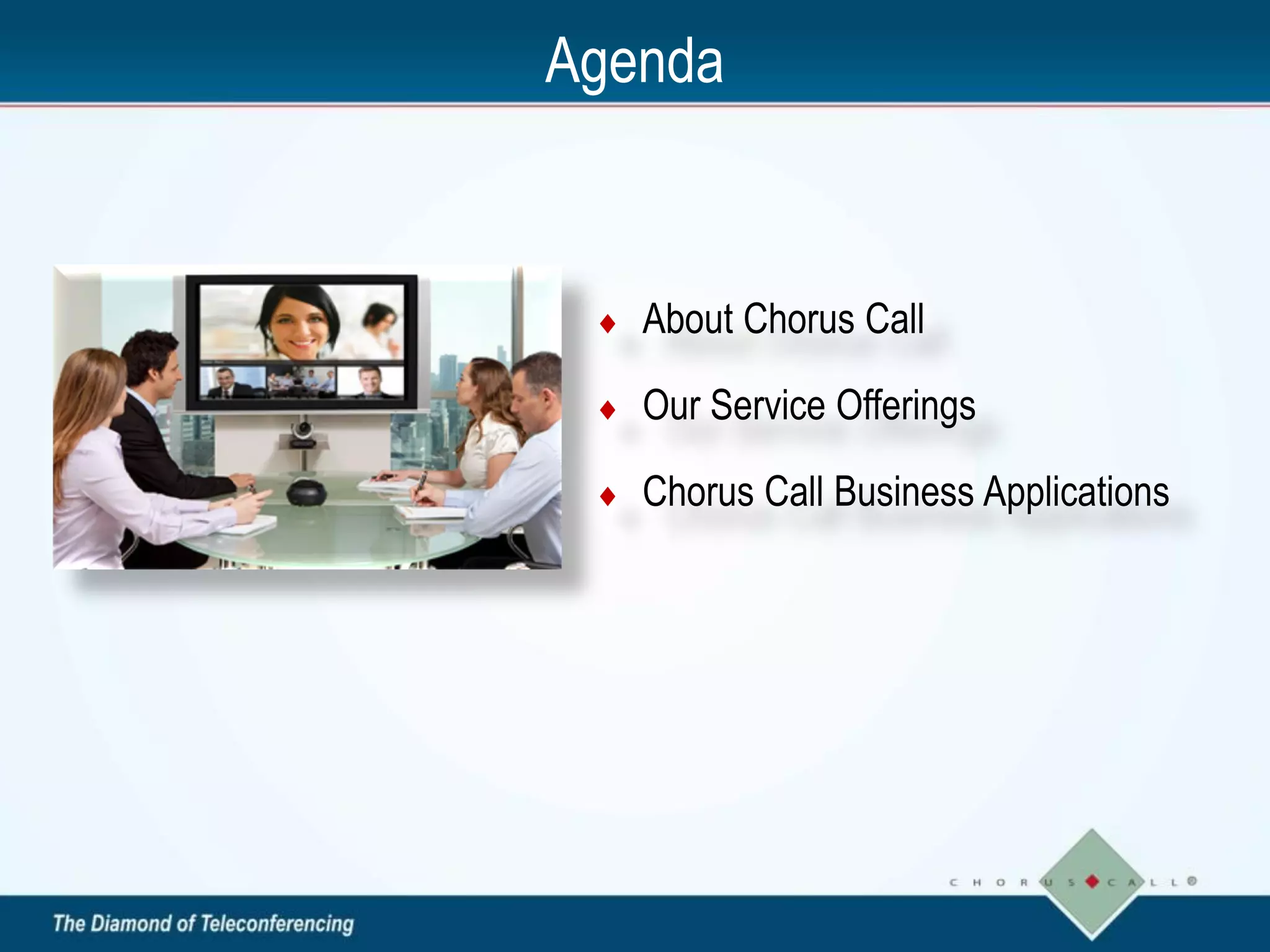 Chorus Call India Corporate Profile