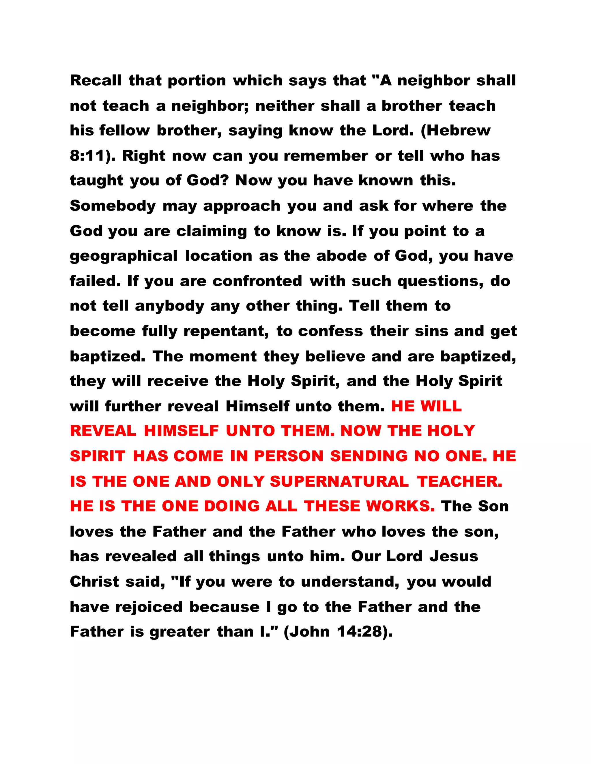 CHURCH-GOERS ARE LOVERS OF ALCOHOLIC DRINK
AND SOFT DRINKS. THEY LOVE MUSIC,
FORNICATION, AND ADULTERY, NIGHT CLUBS, AND
LUXURIOUS LIVING. IF ANY PERSON PREACHES
AGAINST THESE THINGS, THEY IMMEDIATELY
WOULD LEAVE SUCH A PREACHER, OR THAT HE IS
TRANSFERRED TO ANOTHER CONGREGATION. THE
WORLDLY PEOPLE PROFESS TO KNOW OUR LORD
JESUS CHRIST, BUT BY THEIR ACTIONS, THEY
DENY HIM COMPLETELY. LOOK UP TITUS CHAPTER
1 VERSE 16: "THEY PROFESS THAT THEY KNOW
GOD BUT IN THEIR WORKS THEY DENY HIM, BEING
ABOMINABLE AND DISOBEDIENT AND UNTO EVERY
GOOD WORK REPROBATE,"
SINCE BROTHERHOOD IS FOUNDED ON THE
TEACHINGS OF OUR LORD JESUS CHRIST,
MEMBERS DO NOT DRINK ANY WINE, ALCOHOL OR
OTHERWISE. THEY WORSHIP GOD IN SPIRIT AND IN
TRUTH.
John 15: verse 12: "This is my commandment that ye
love one another as I have loved you." It is love that
prevails in Brotherhood of Cross and Star. The aim
and objective of Brotherhood is to love one another.
 
