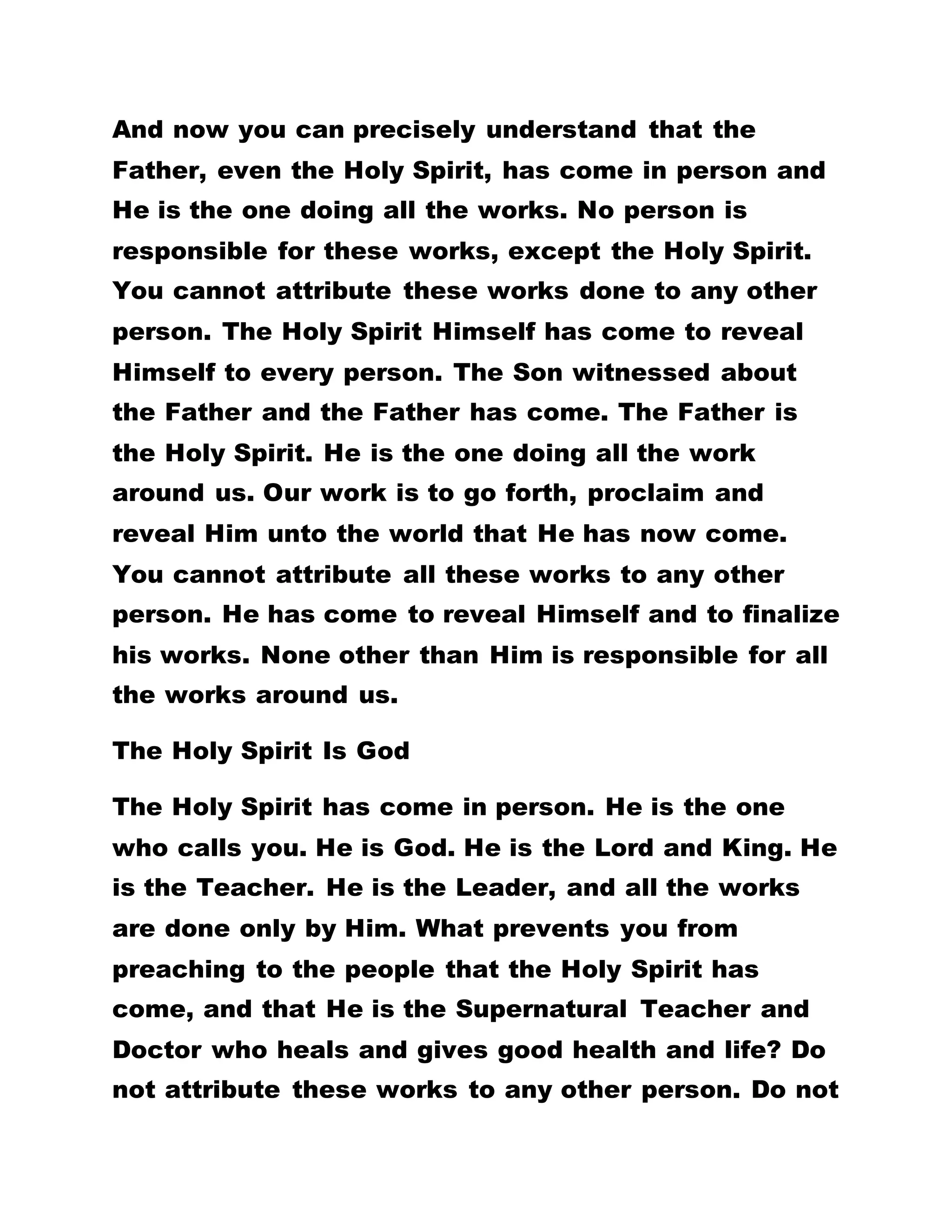 The whole world bear witness of the wonderful
things they see in this kingdom of God.
BY: LEADER OLUMBA OLUMBA OBU
THE SUPERNATURAL TEACHER, AND
SOLE SPIRITUAL HEAD OF THE UNIVERSE
BROTHERHOOD OF THE CROSS AND STAR
EXCERPT FROM : THE NEW NAME OF GOD
……………………………………………………………………………
CHILDREN AND DISCIPLES
Joh 15:26 But when the Comforter is come, whom I
will send unto you from the Father, even the Spirit
of truth, which proceedeth from the Father, he
shall testify of me:
Joh 15:27 And ye also shall bear witness, because
ye have been with me from the beginning.
WHO ARE THE DISCIPLES AND WHO ARE THE
CHILDREN OF GOD:
Those who bore witness about Abraham, Moses,
Melchizedek and other prophets of old had short
lived testimonies whereas those who bore witness
about Our Lord Jesus Christ are called the Apostles.
THOSE OPPORTUNED TO BEAR WITNESS ABOUT
THE HOLY SPIRIT IN THIS GENERATION ARE THE
 