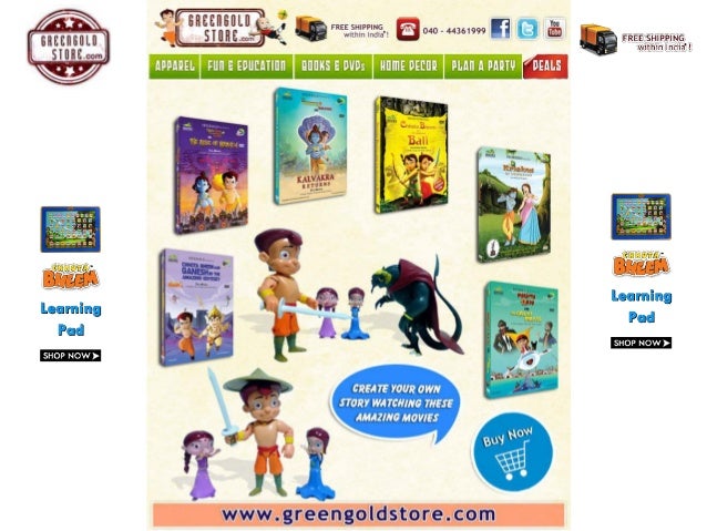 chhota bheem movies collection toys