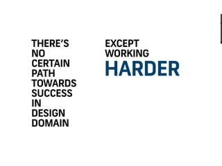 My Learning Journey in Design (2012)