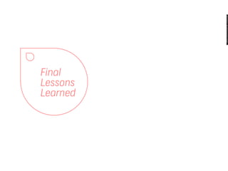 My Learning Journey in Design (2012)