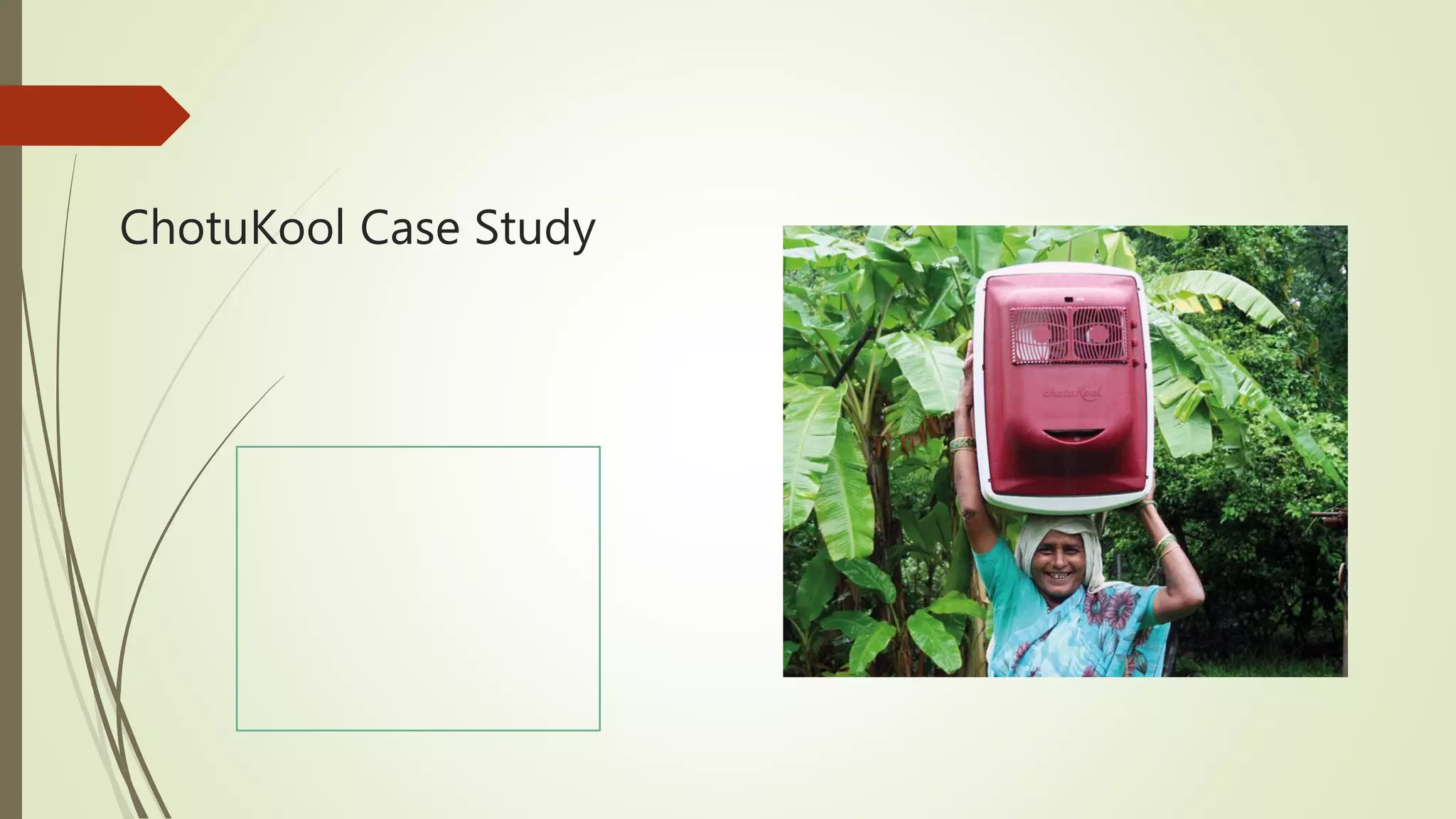 ChotuKool Case Study
 