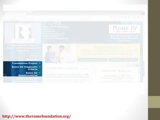 http://www.theromefoundation.org/
 