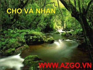 CHO VÀ NHẬN www.azgo.vn 