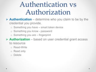 Understanding gRPC Authentication Methods | PPTX