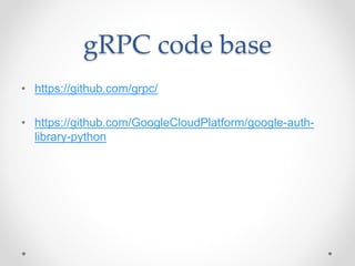 Understanding gRPC Authentication Methods | PPTX