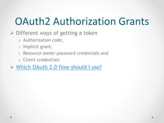 Understanding gRPC Authentication Methods | PPTX