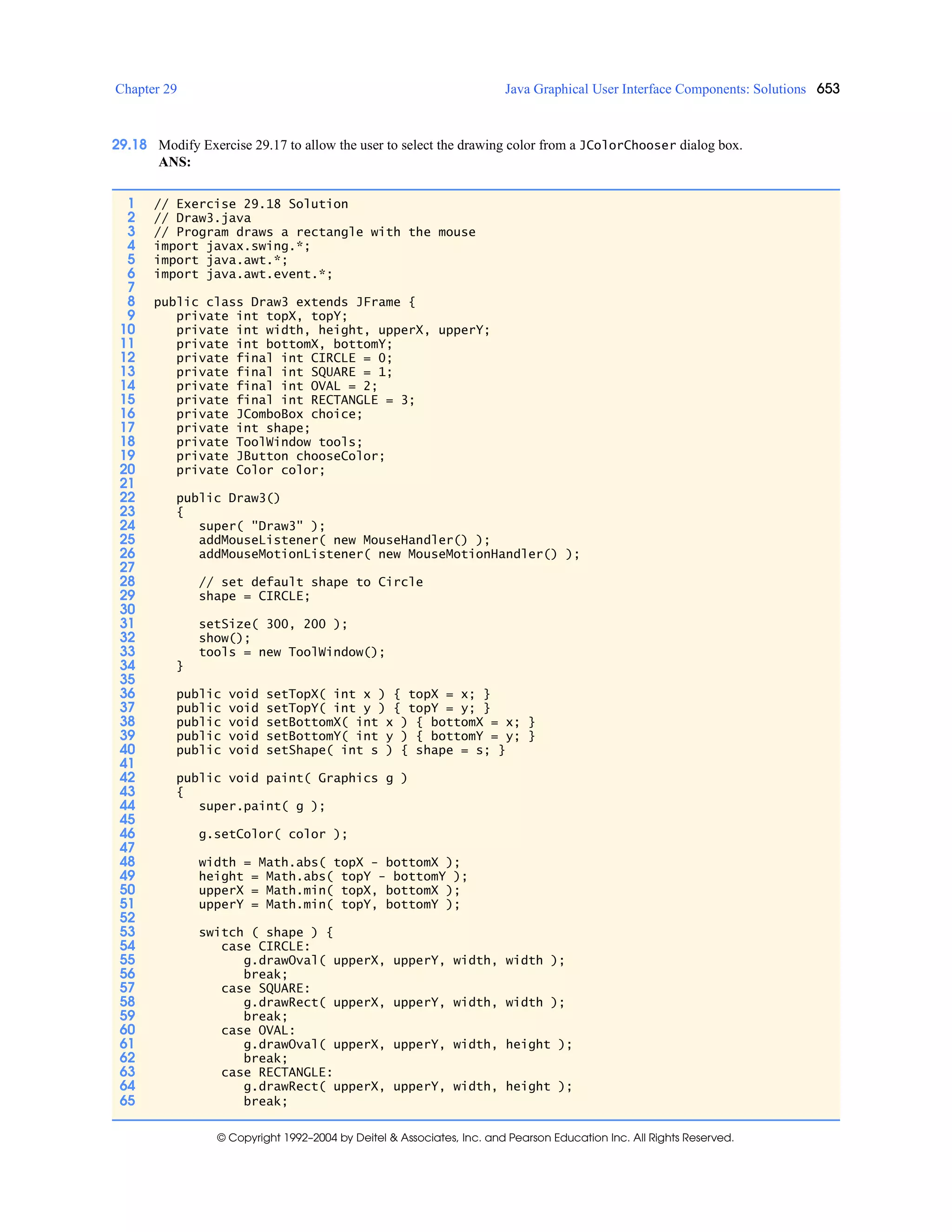 Chowtodoprogram solutions
