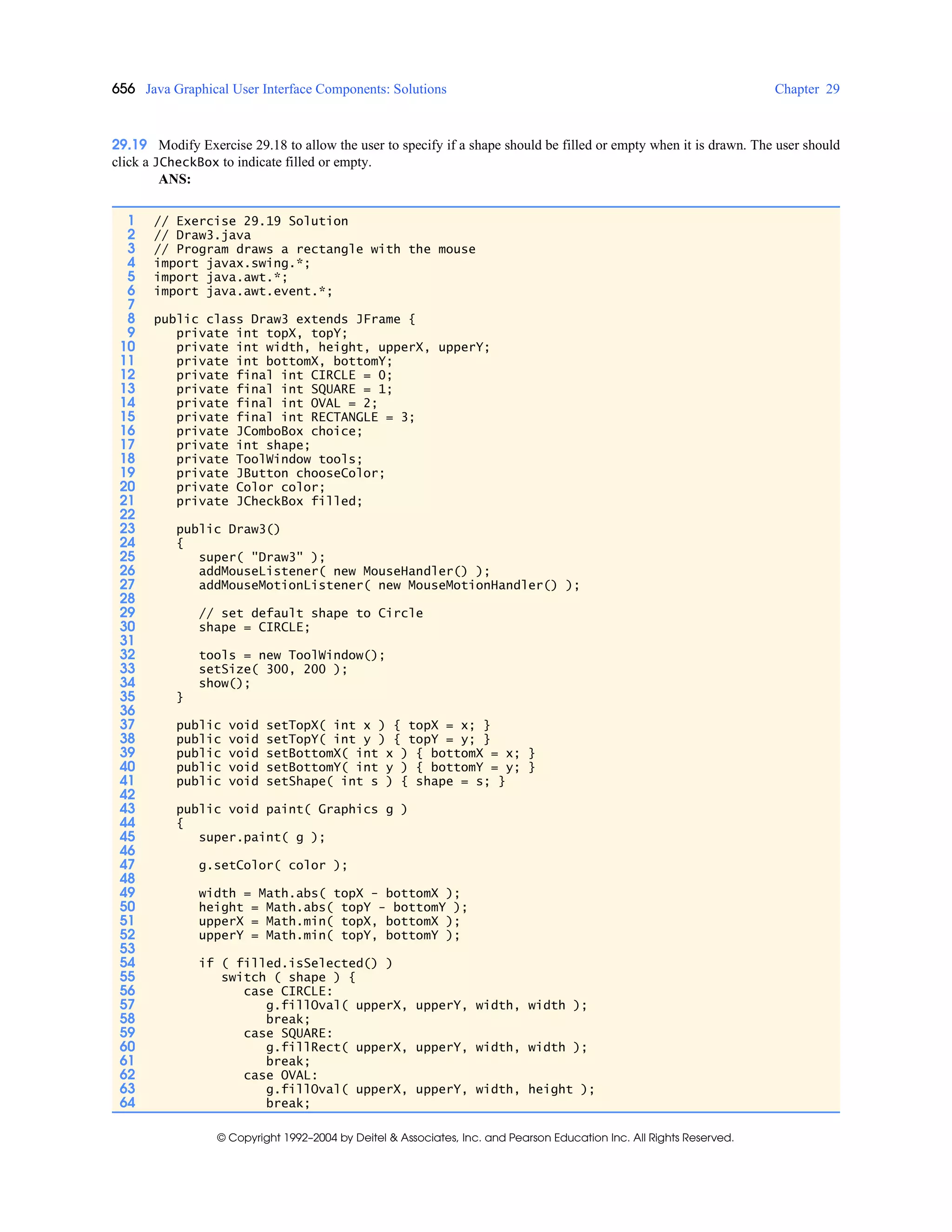 Chowtodoprogram solutions