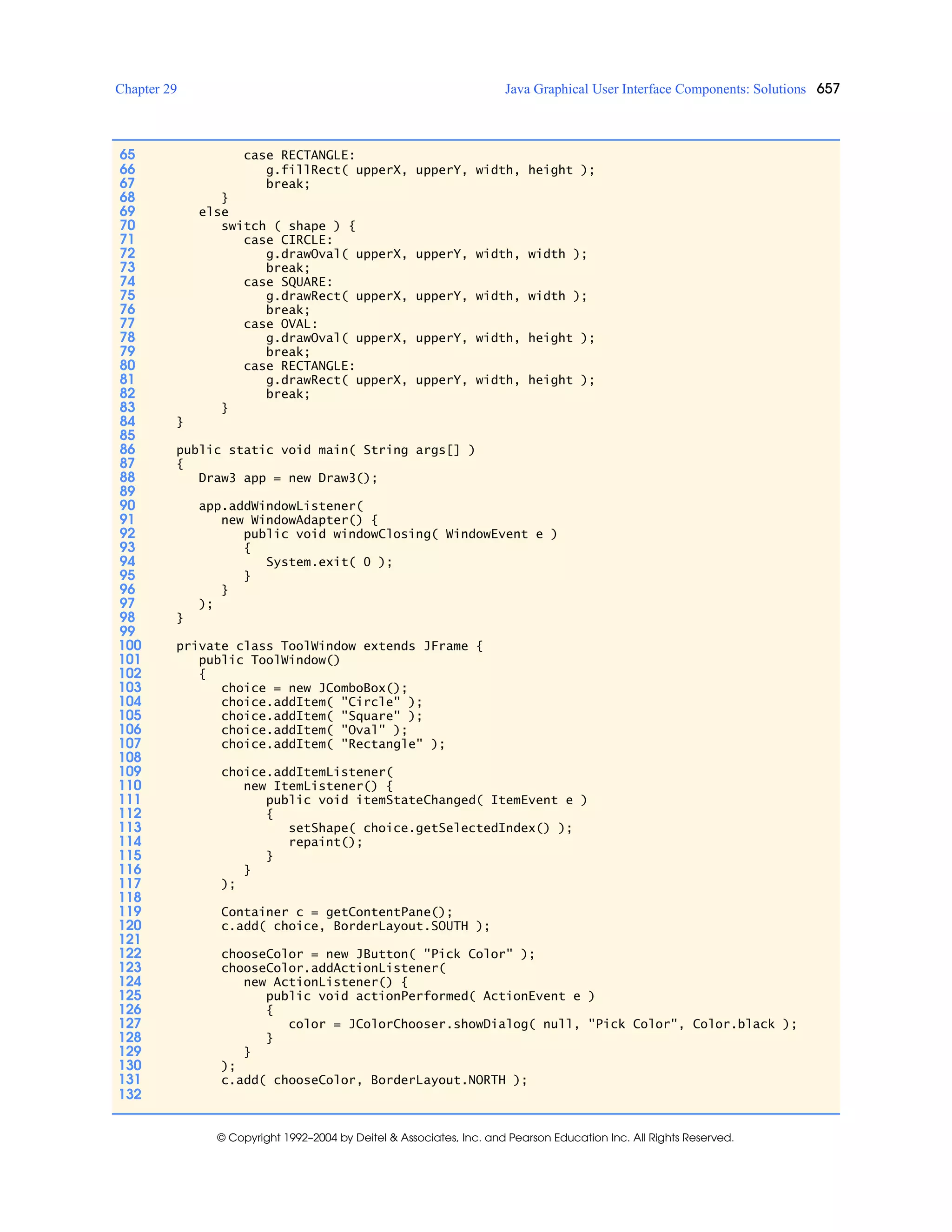 Chowtodoprogram solutions