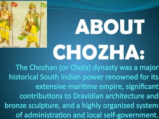 CHOZHA EMPIRE THE BRAVE EMPIRE IN THE WORLD | PPTX