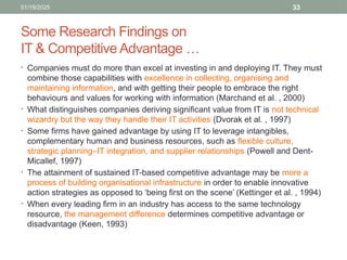 Chp-01 The Evolving Role of IS and Technology in Organizations - A ...