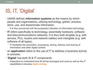 Chp-01 The Evolving Role of IS and Technology in Organizations - A ...
