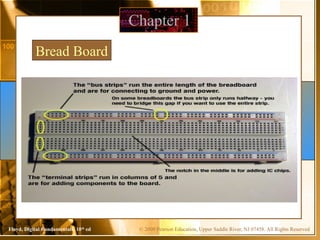 © 2009 Pearson Education, Upper Saddle River, NJ 07458. All Rights Reserved
Floyd, Digital Fundamentals, 10th
ed
Chapter 1
Bread Board
 