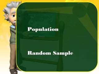 Population
Random Sample
 
