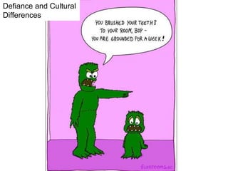 Defiance and Cultural
Differences
 