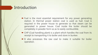 COAL HANDLING PLANT | PPTX