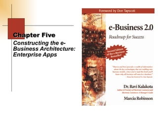 Chapter Five  Constructing the e-Business Architecture: Enterprise Apps  