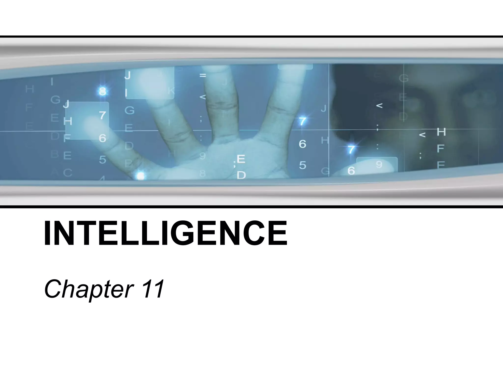 INTELLIGENCE Chapter 11 