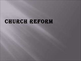 Church Reform 