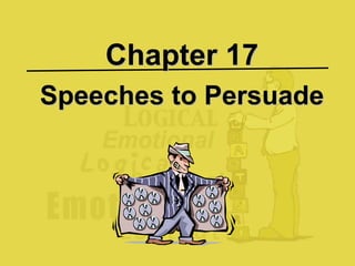 Chapter 17
Speeches to Persuade
 
