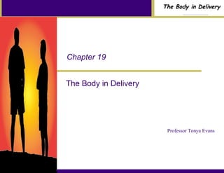 The Body in Delivery Chapter 19 Professor Tonya Evans 
