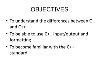 Chp1(c 2 c++) | PPTX