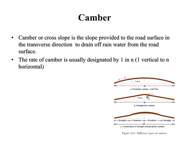 Geometric Design Of Highway Pptx