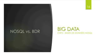 Lambda Architecture
•  Vues précalculées
Dr. Lilia SFAXI www.liliasfaxi.wix.com/liliasfaxi Slide 16
Serving Layer : Batch Views
 